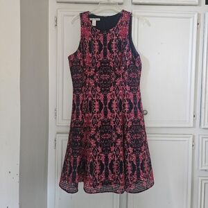 Maggy London Fit and Flare Dress Size 14
